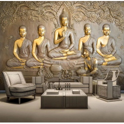 3D fototapetas su Buda